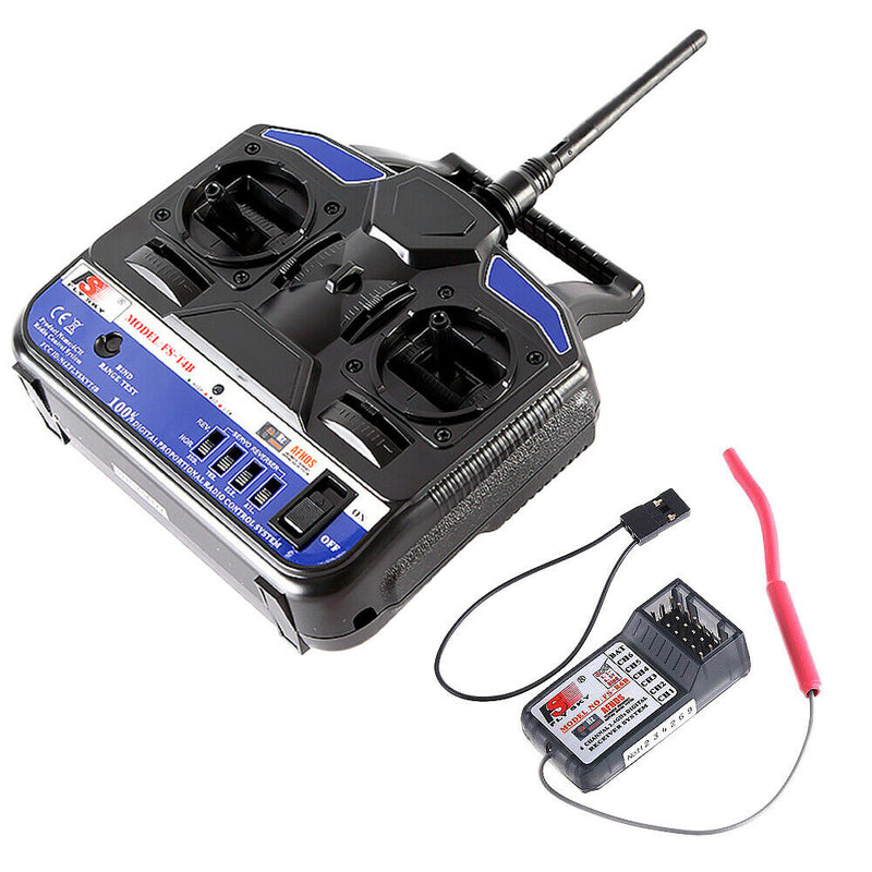 Flysky FS-T4B 2.4GHz AFHDS 4 Channel Transmitter & Receiver Set