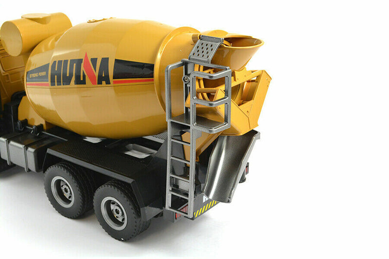 Huina 1:14 Scale Remote Controlled Cement Mixer Truck With Working Mixer