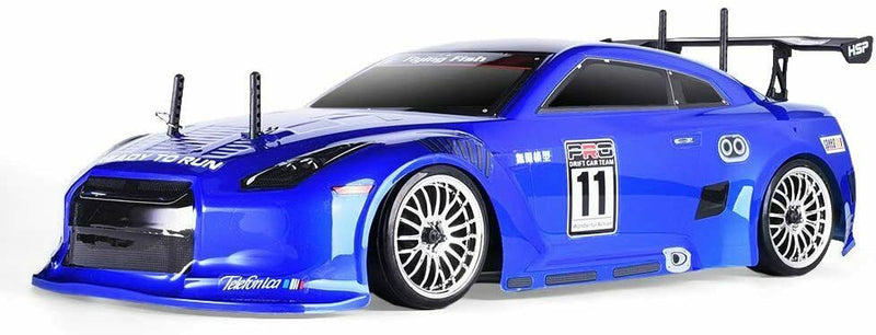 Nissan GTR Blue Body Shell for On-Road Touring Cars