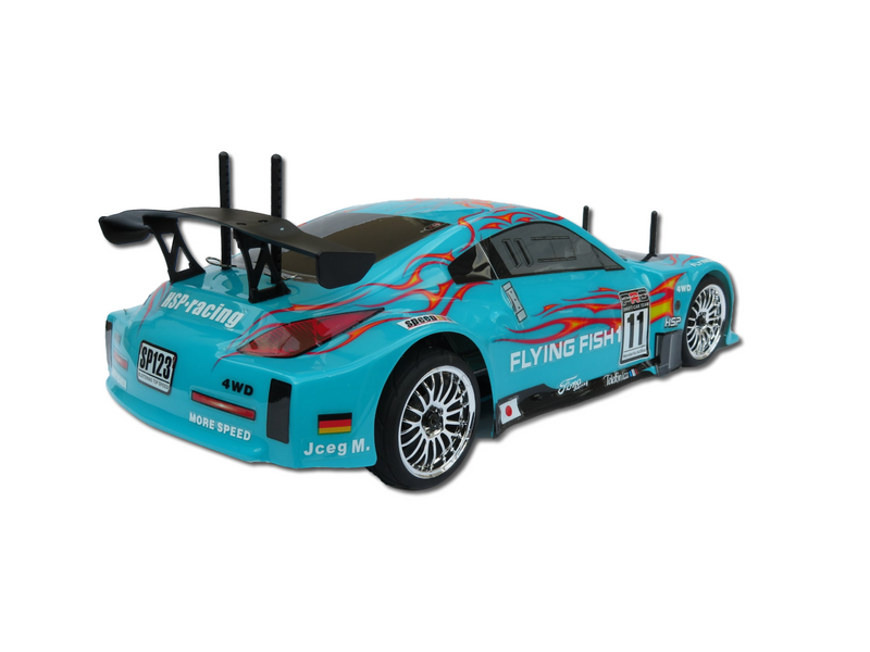 HSP Sonic 1:10 Scale Nitro RC Car Porsche 911 GT3  (Pro Version - 2 Speed Gearbox)