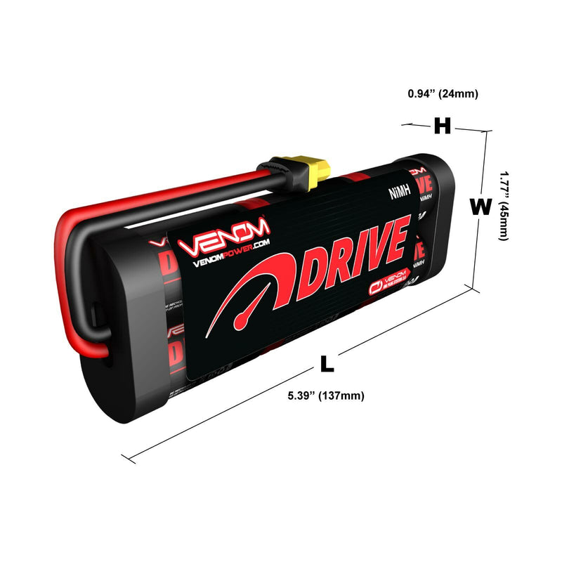 7.2v 3000mah NiMH Rechargeable Battery with Standard Tamiya Connector